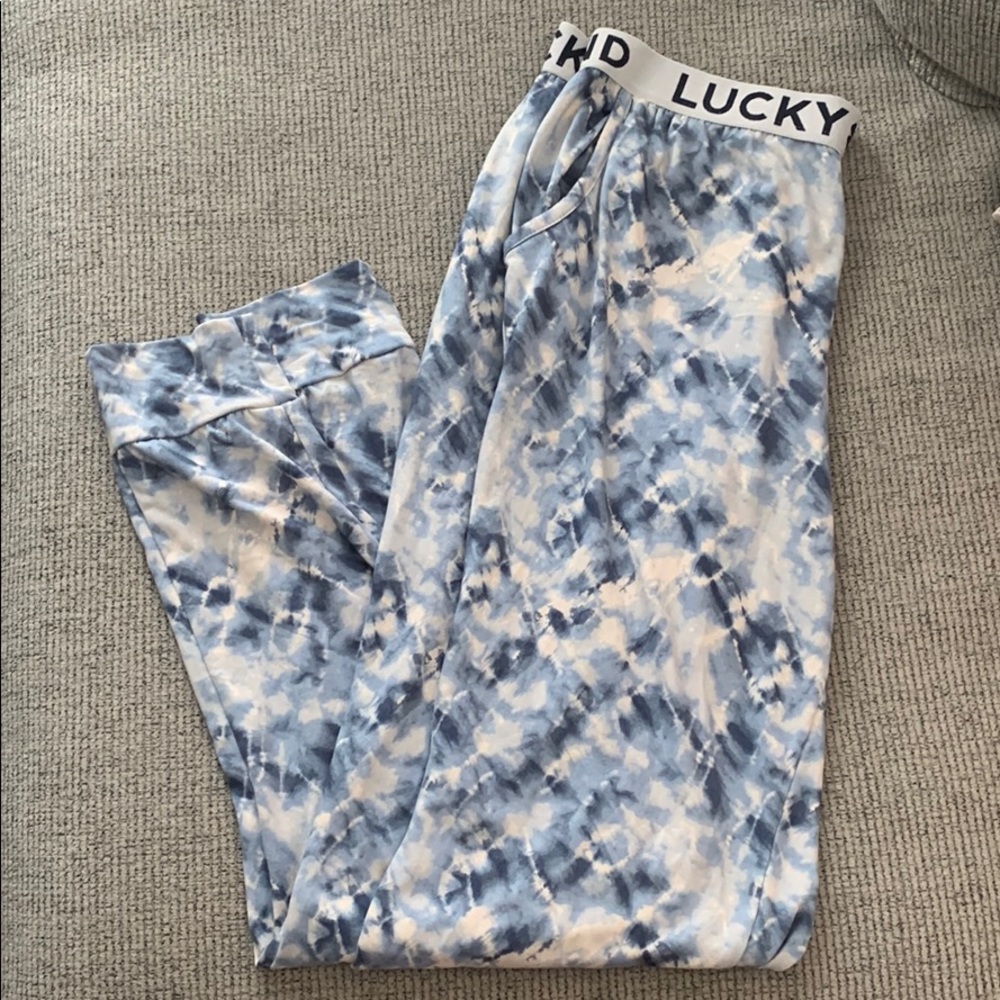 Women Lucky Brand pajama jogger w/ pockets! SZ MD